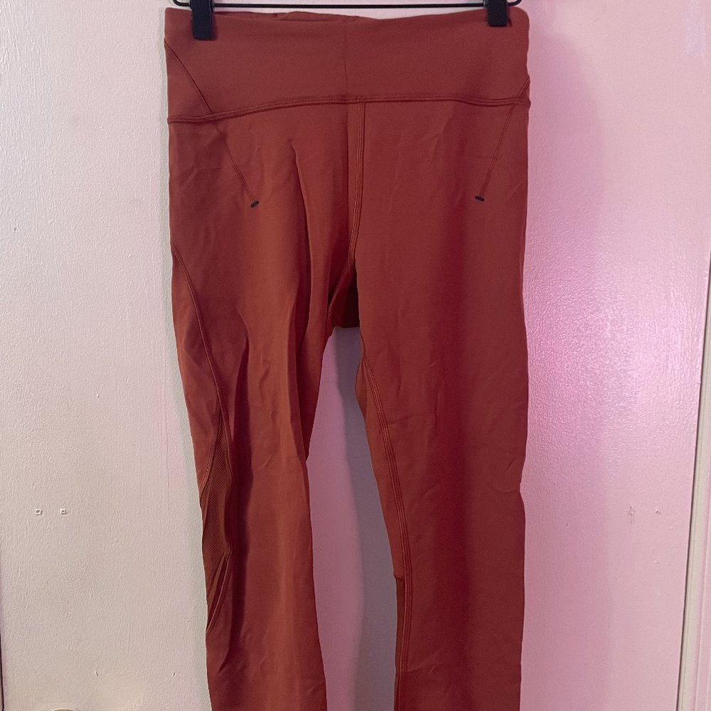 Lululemon Everlux and Mesh High Rise Crop 23"